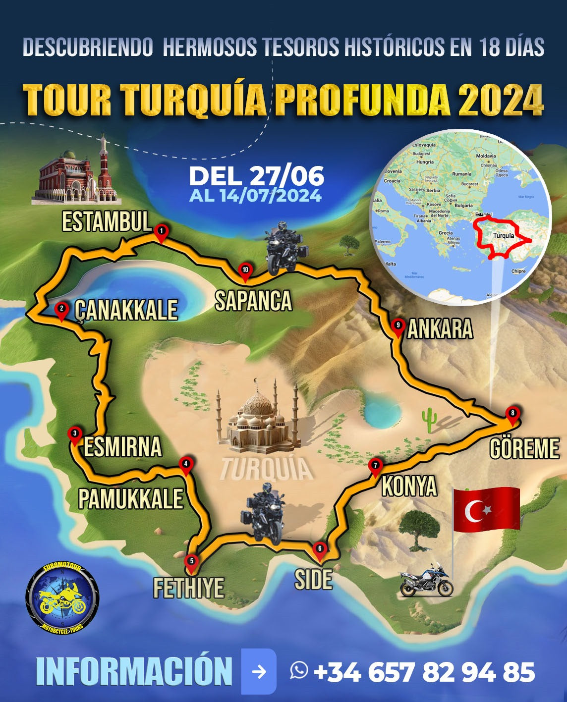 TOUR 18 DÍAS ESTAMBUL-ESTAMBUL